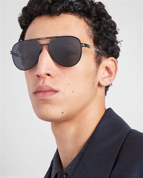 óculos de sol prada homem